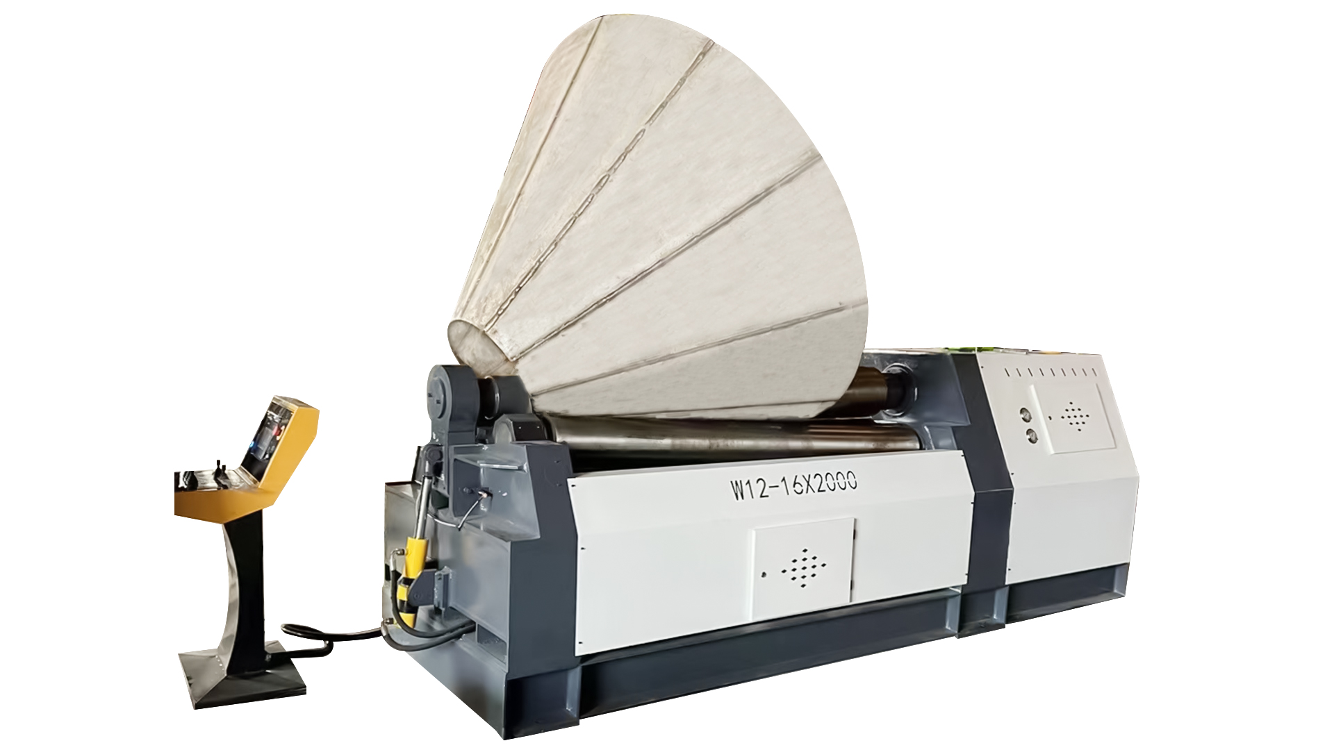 เครื่องรีดแผ่น CNC 4 ลูกกลิ้ง