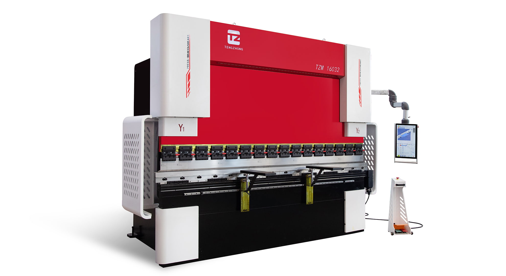 เครื่องกดเบรกเซอร์โวไฮดรอลิกไฟฟ้า CNC ธรรมดา